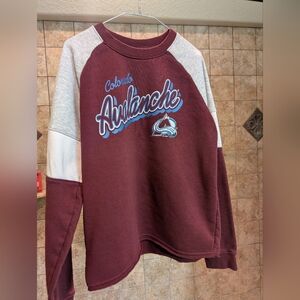 Avs NHL Colorado Avalanche Sweatshirt Women's small